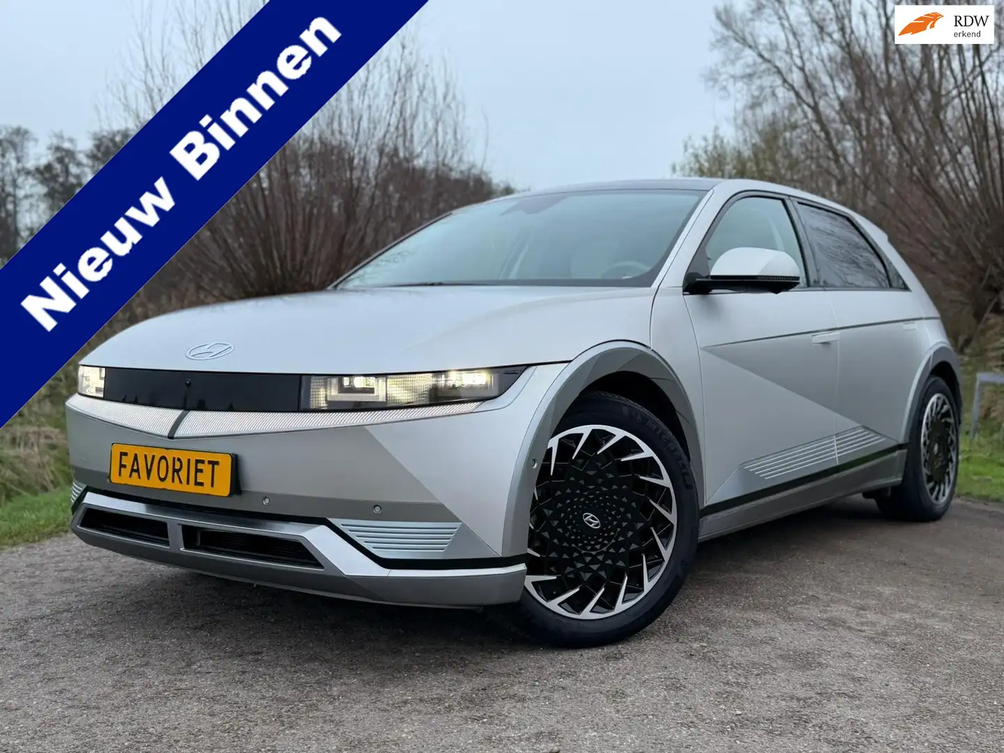 Hyundai IONIQ 5 Lounge 58 kWh / Incl. BTW / Zeer compleet en dure Zilver - 1