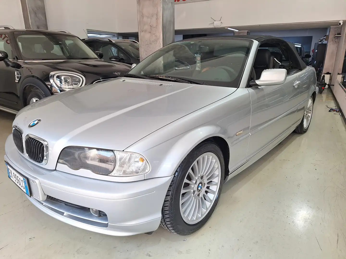 BMW 318 Cabrio 143cv 1 PROPRIETARIO Argento - 1