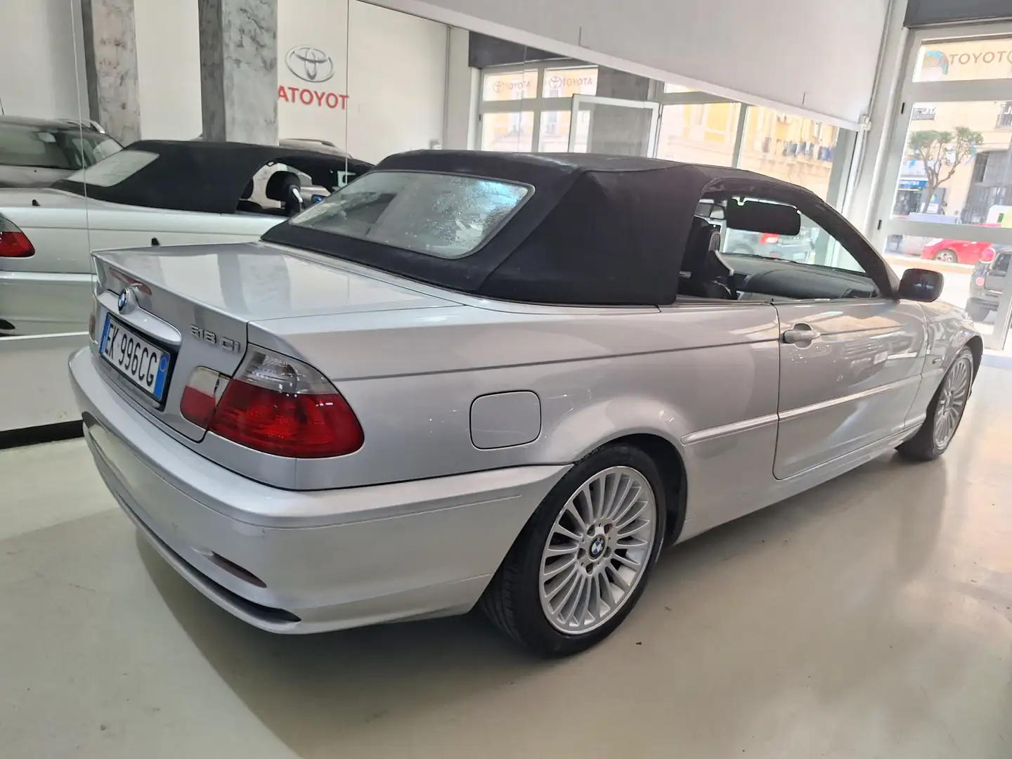 BMW 318 Cabrio 143cv 1 PROPRIETARIO Argento - 2