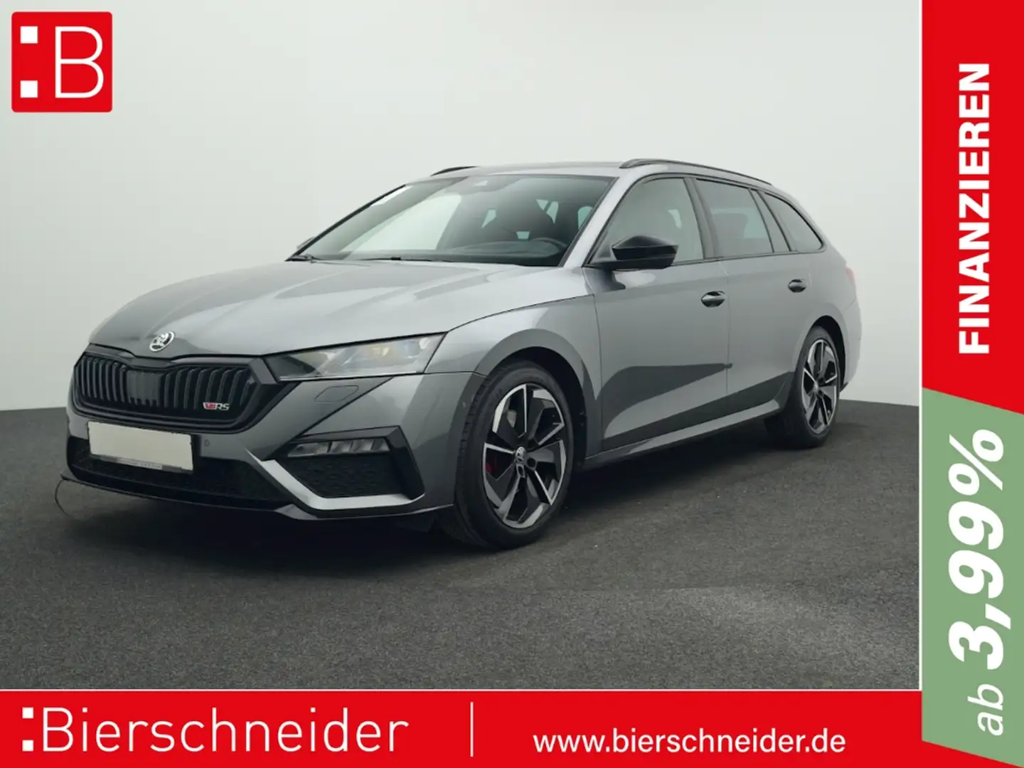 Skoda Octavia Combi 2.0 TDI DSG 4x4 RS MATRIX PANO AHK NAVI Grau - 1