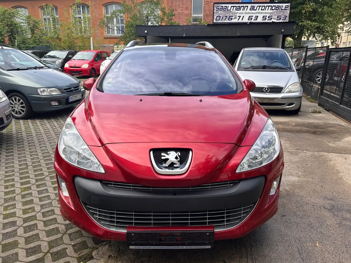 Peugeot 308 SW Sport*1.HD*Klima*Tüv Neu* Rojo - 2