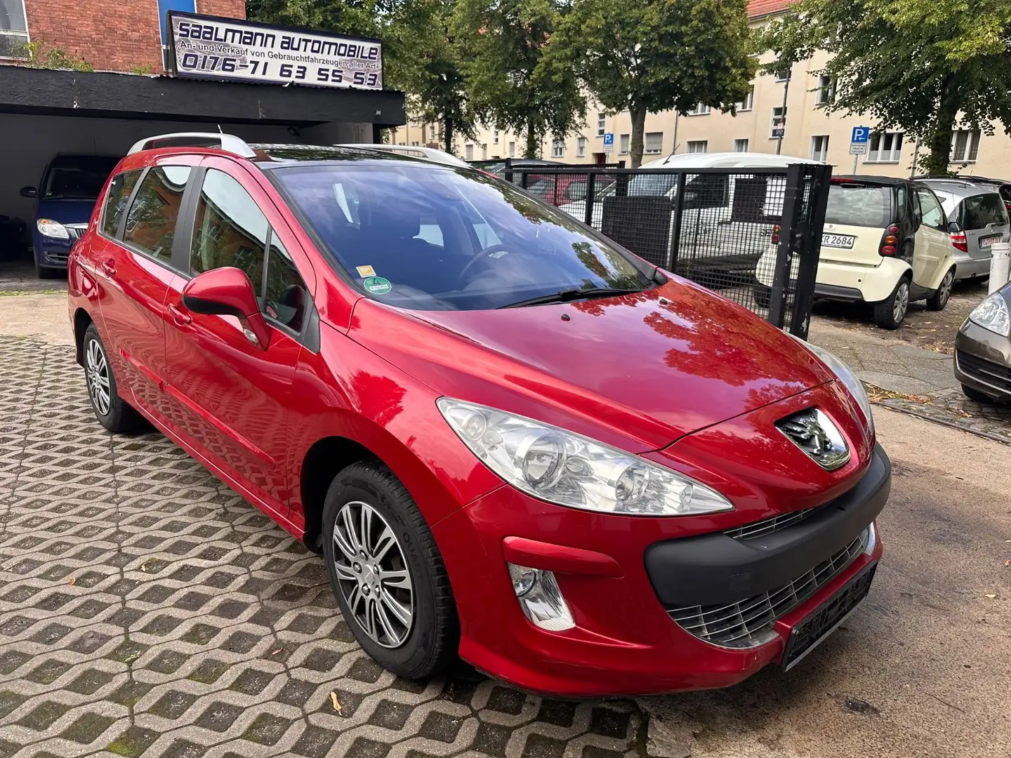 Peugeot 308 SW Sport*1.HD*Klima*Tüv Neu* Rojo - 1