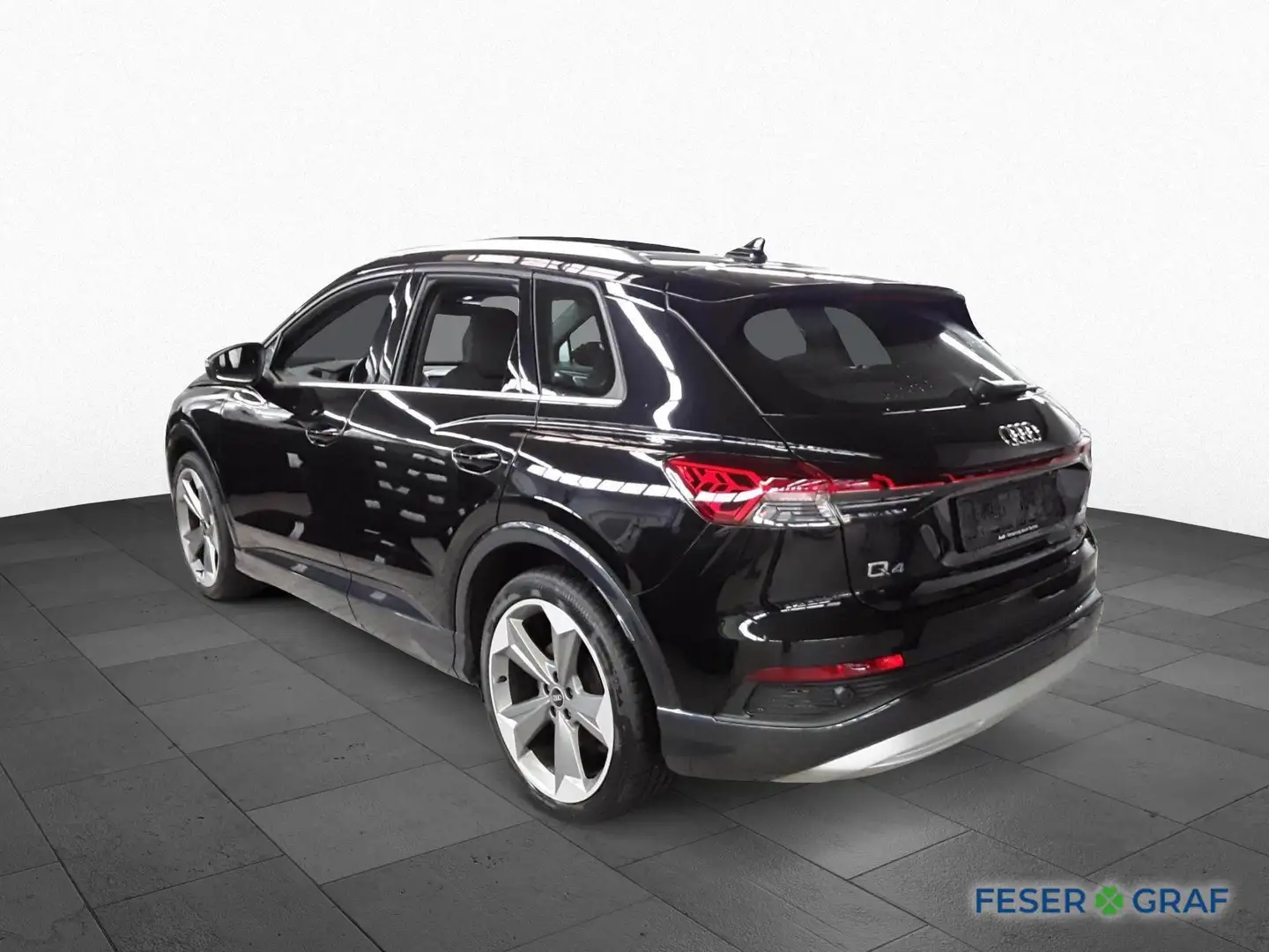 Audi Q4 e-tron 40 e-tron150 kW ACC+EINPARKHILFEH+NAVI Schwarz - 2