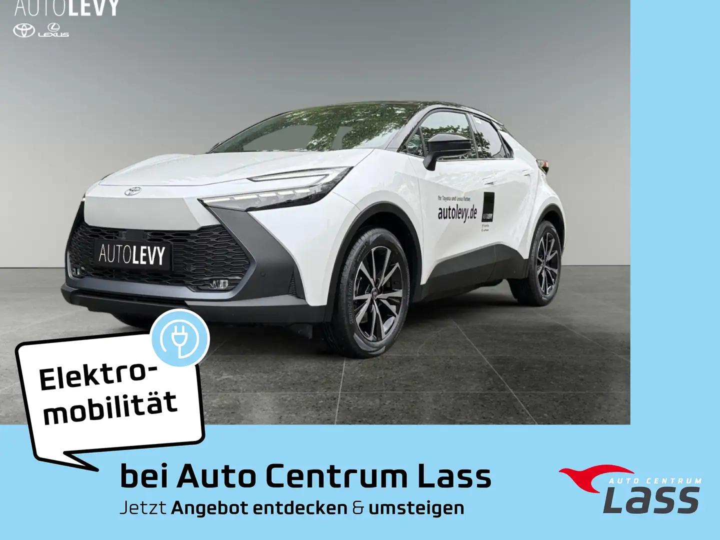 Toyota C-HR Plug-In Teamplayer +Technik-Paket+1,99 % Blanc - 1