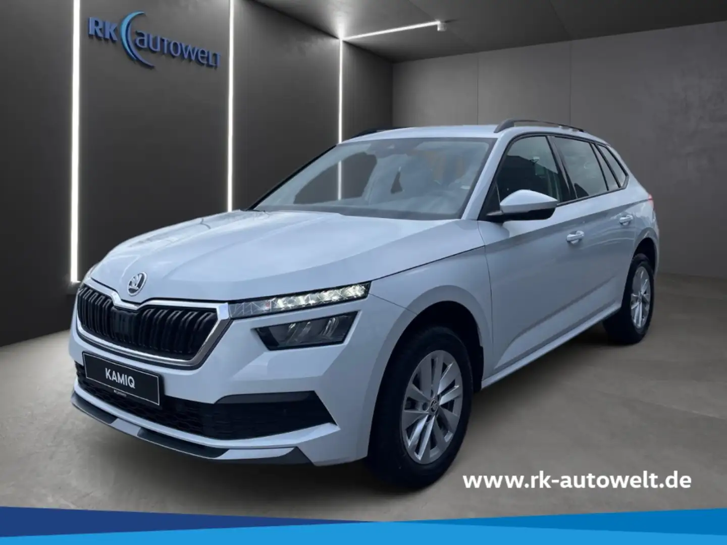 Skoda Kamiq Ambition 1.0 TSI Klima,LED,PDC,SHZ,Bluetooth Weiß - 1