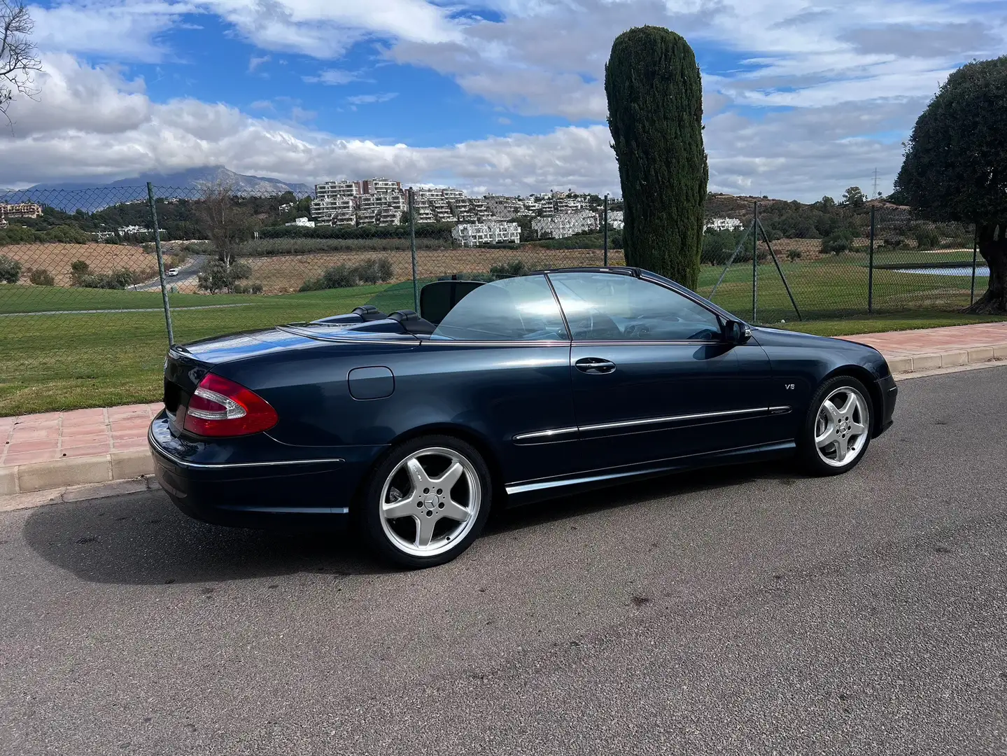 Mercedes-Benz CLK 500 Cabrio Avantgarde Modrá - 2
