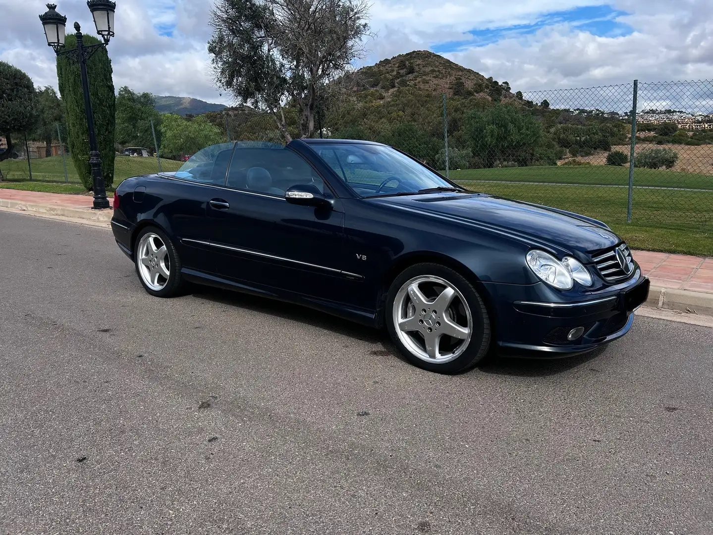 Mercedes-Benz CLK 500 Cabrio Avantgarde Modrá - 1