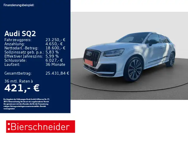 Audi SQ2 2.0 TFSI qu AHK PANO HuD LED CAM 19