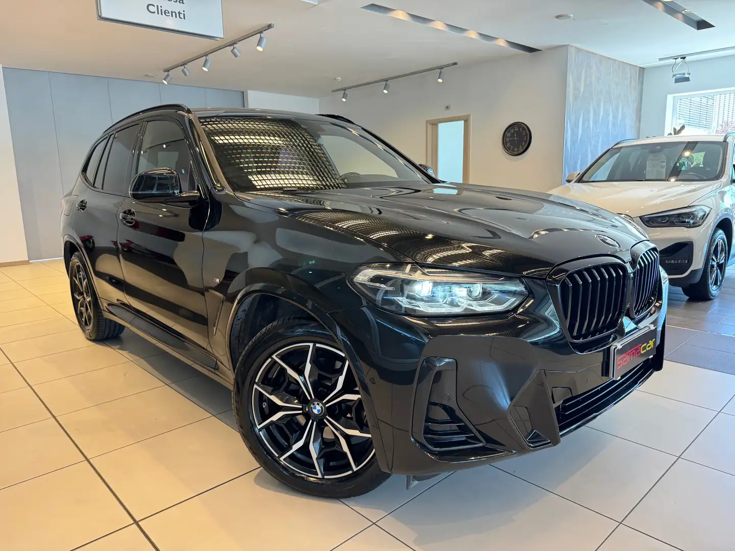 BMW X3 xdrive20d mhev Msport auto PACCHETTO SHADOW LINE Nero - 1
