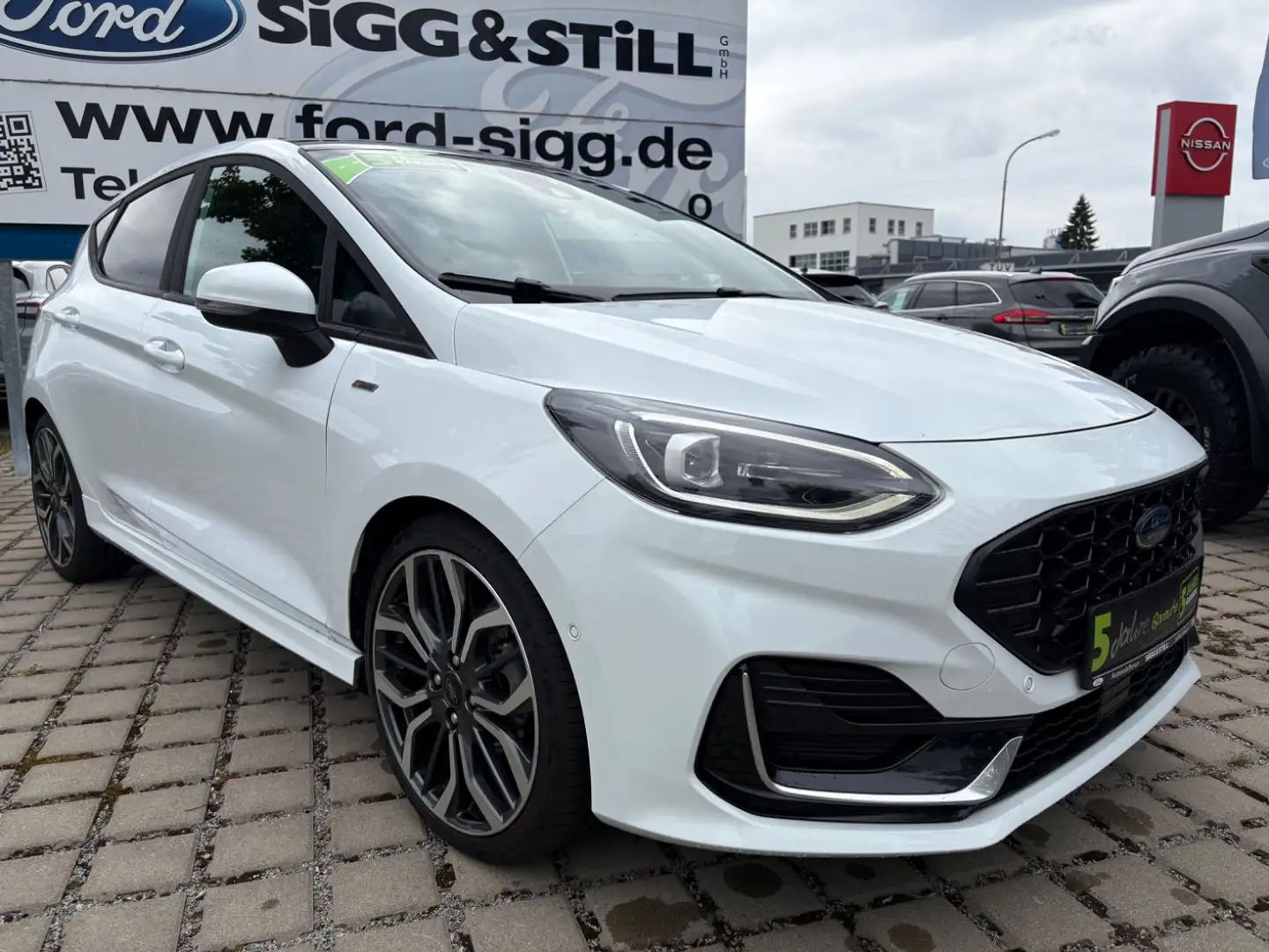 Ford Fiesta ST-Line Vignale LED*ACC*PANO*NAVI*SHZ*CAM Biały - 2