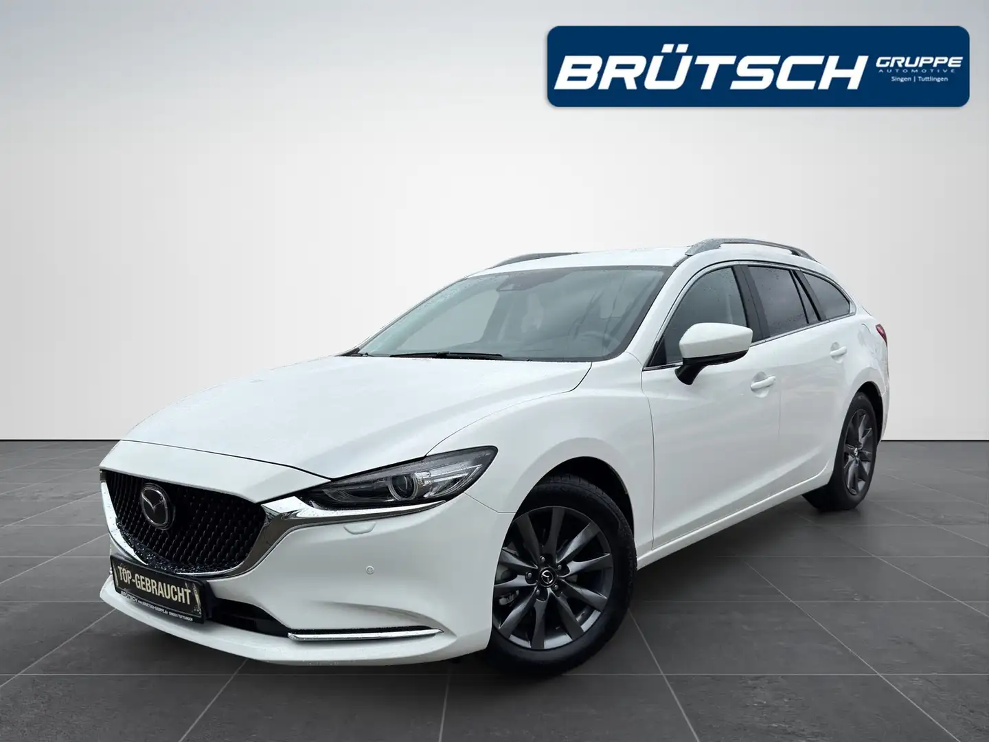 Mazda 6 6 Kombi 2.0 Center-Line AUTOMATK / NAVI / SITZHEIZ Weiß - 1