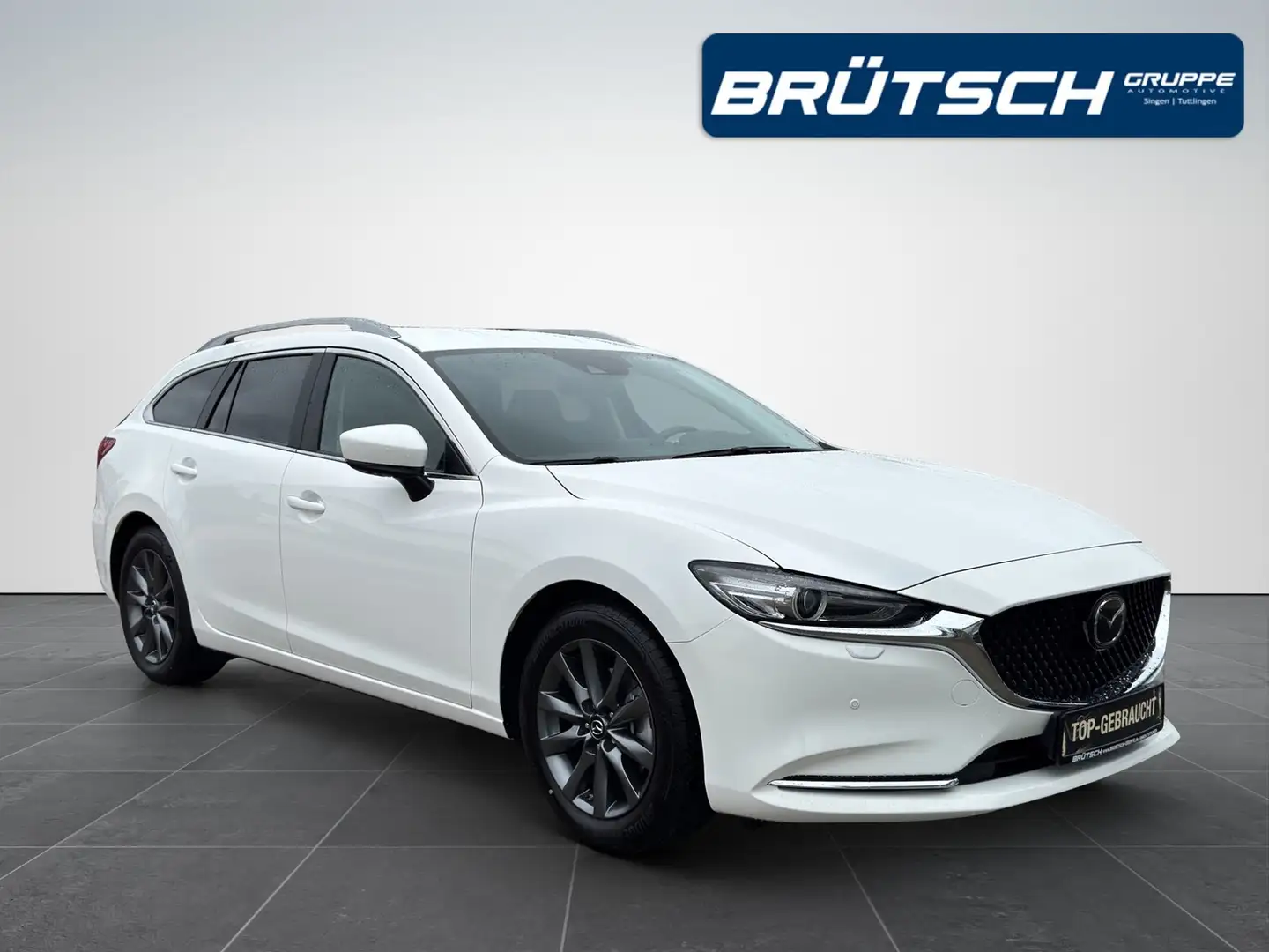 Mazda 6 6 Kombi 2.0 Center-Line AUTOMATK / NAVI / SITZHEIZ Weiß - 2