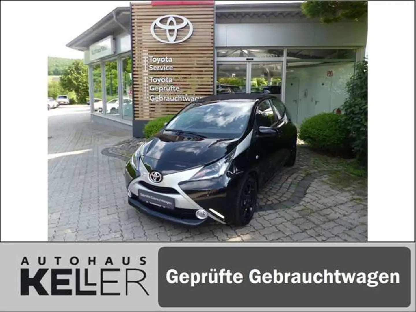 Toyota Aygo x-wave Noir - 1