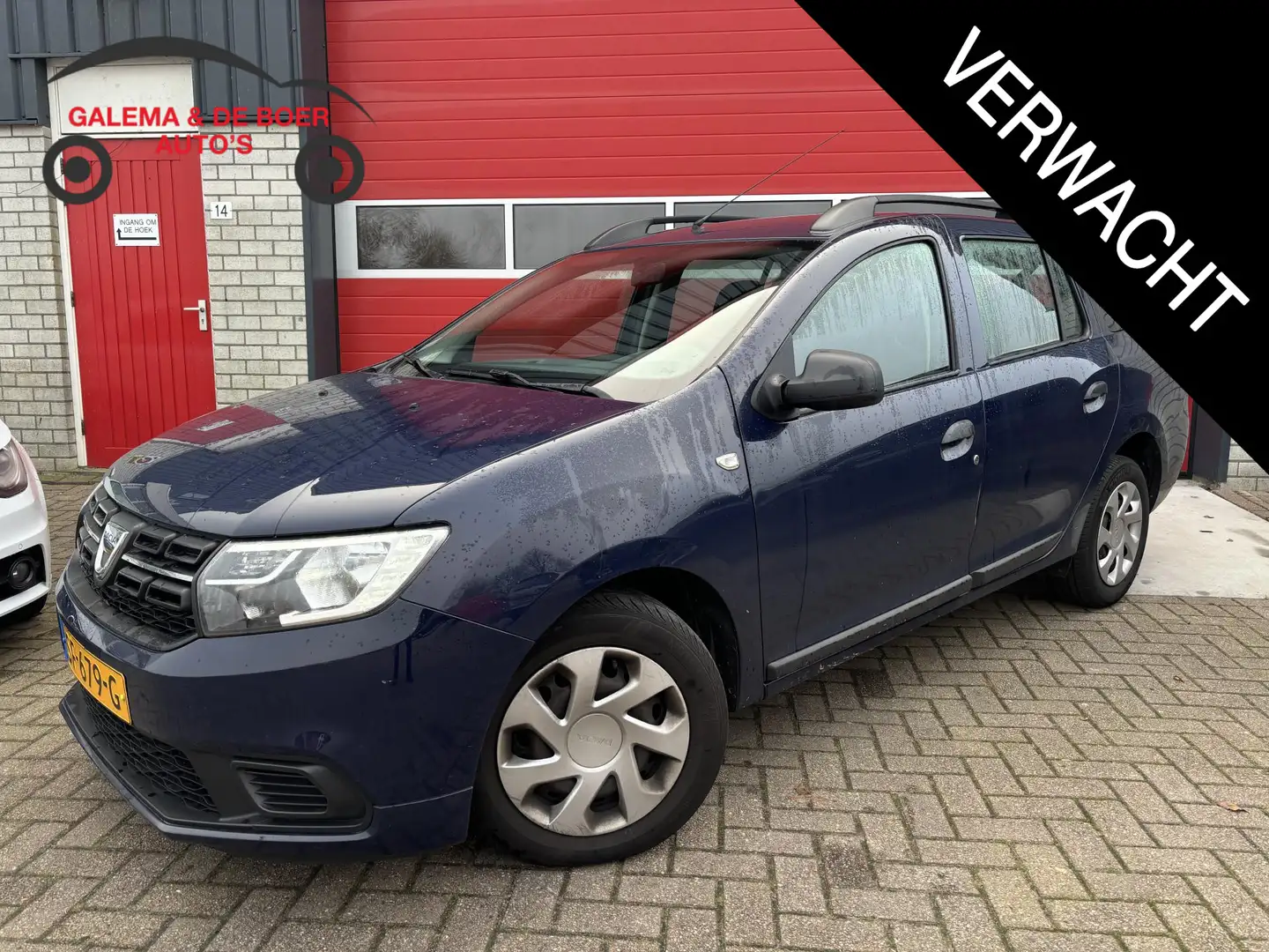 Dacia Logan MCV 0.9 TCe Ambiance TREKHAAK / AIRCO / ELEK RAMEN Blauw - 1