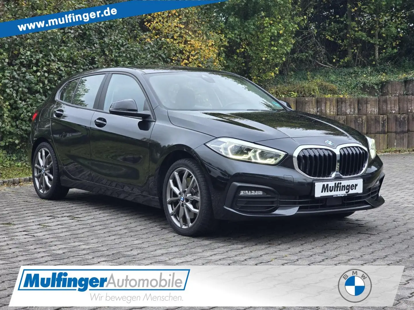 BMW 120 i Aut.LiveP.Lenkradh. LED HiFi DAB Leas.313,- Nero - 1