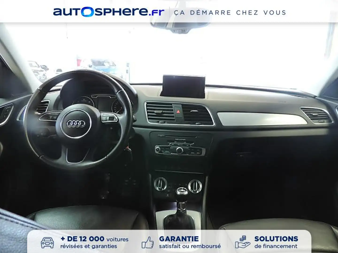 Audi Q3 2.0 TDI 140ch Ambition Luxe Gris - 2