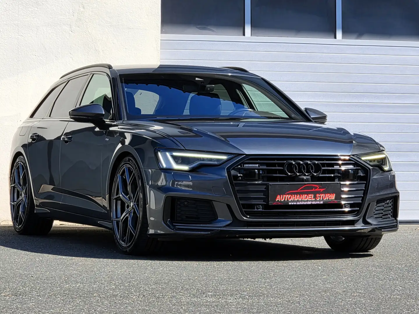 Audi A6 Avant 45TDI qu sport Sline tip*Black*Luftfahrwerk* Grau - 2