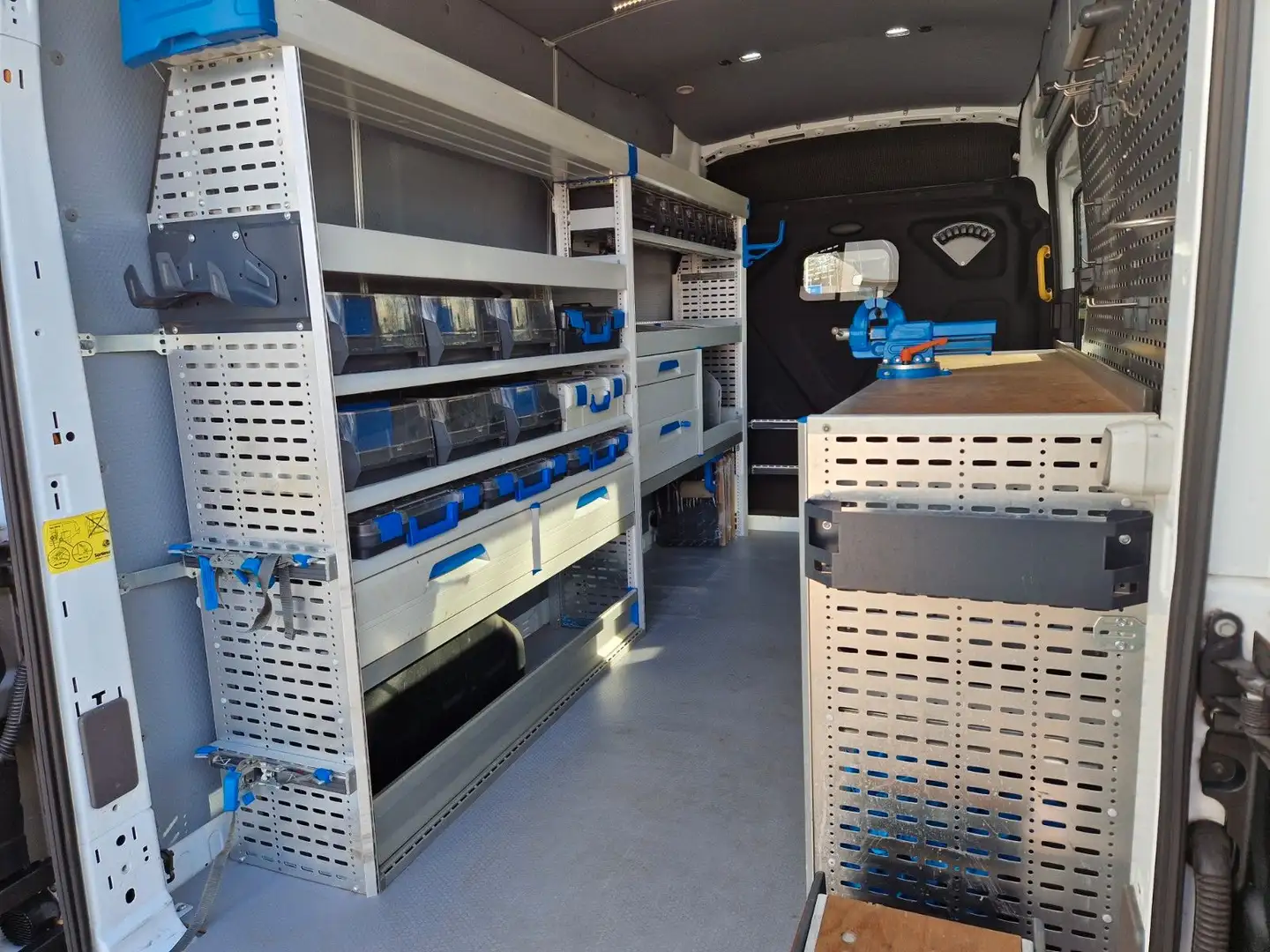 Ford Transit Kasten 350 L3H3 1. HAND MWST SORTIMO Alb - 1