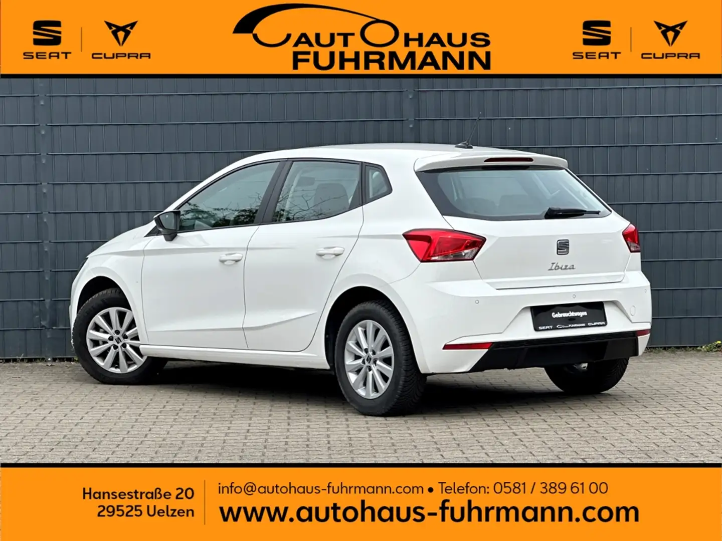 SEAT Ibiza Style 1.0 MPI ALLWETTER/PDC/SHZ/LED/CLIMATR Wit - 2