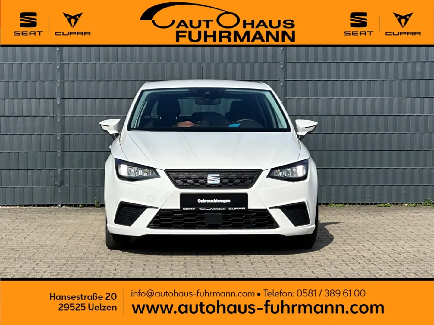 SEAT Ibiza Style 1.0 MPI ALLWETTER/PDC/SHZ/LED/CLIMATR Blanc - 2