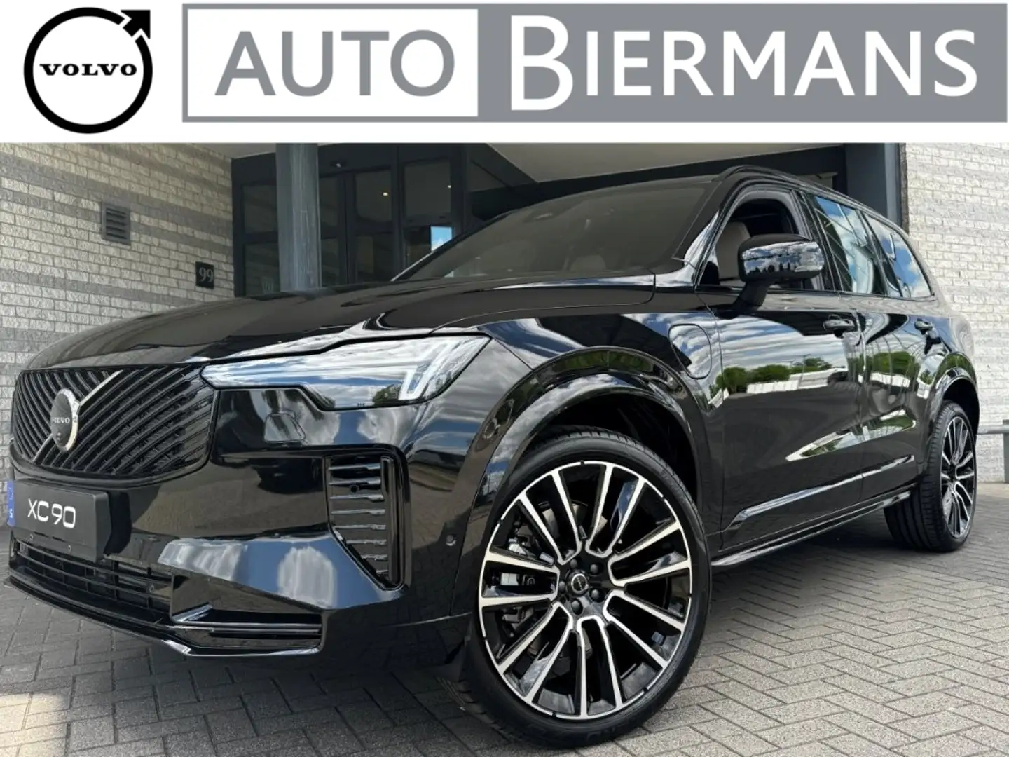 Volvo XC90 T8 Twin Engine AWD Plug-in Hybrid 455pk 7P Ultra D Negro - 1
