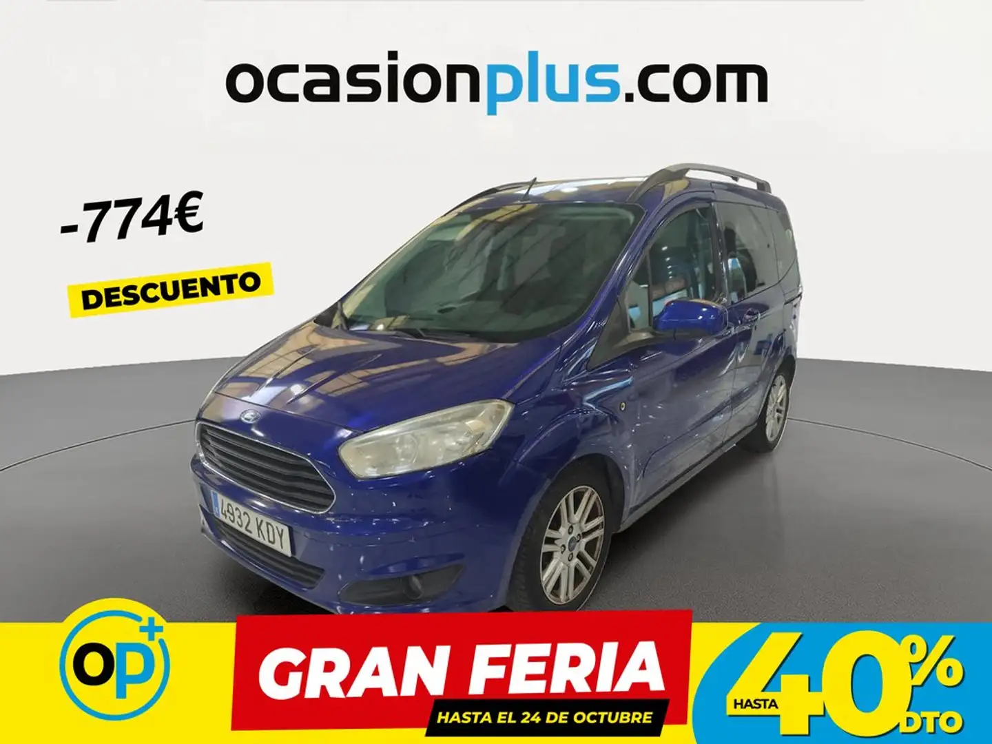 Ford Tourneo Courier 1.0 Ecoboost Titanium Azul - 1