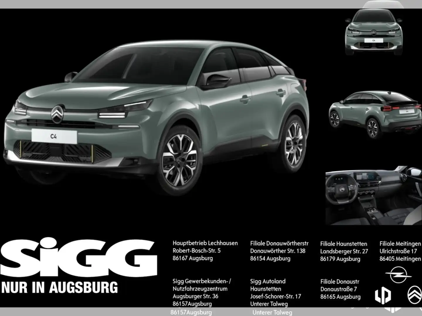 Citroen C4 🔥MAX inkl. Allwetterreifen / Automatik / Vollaust Grün - 1
