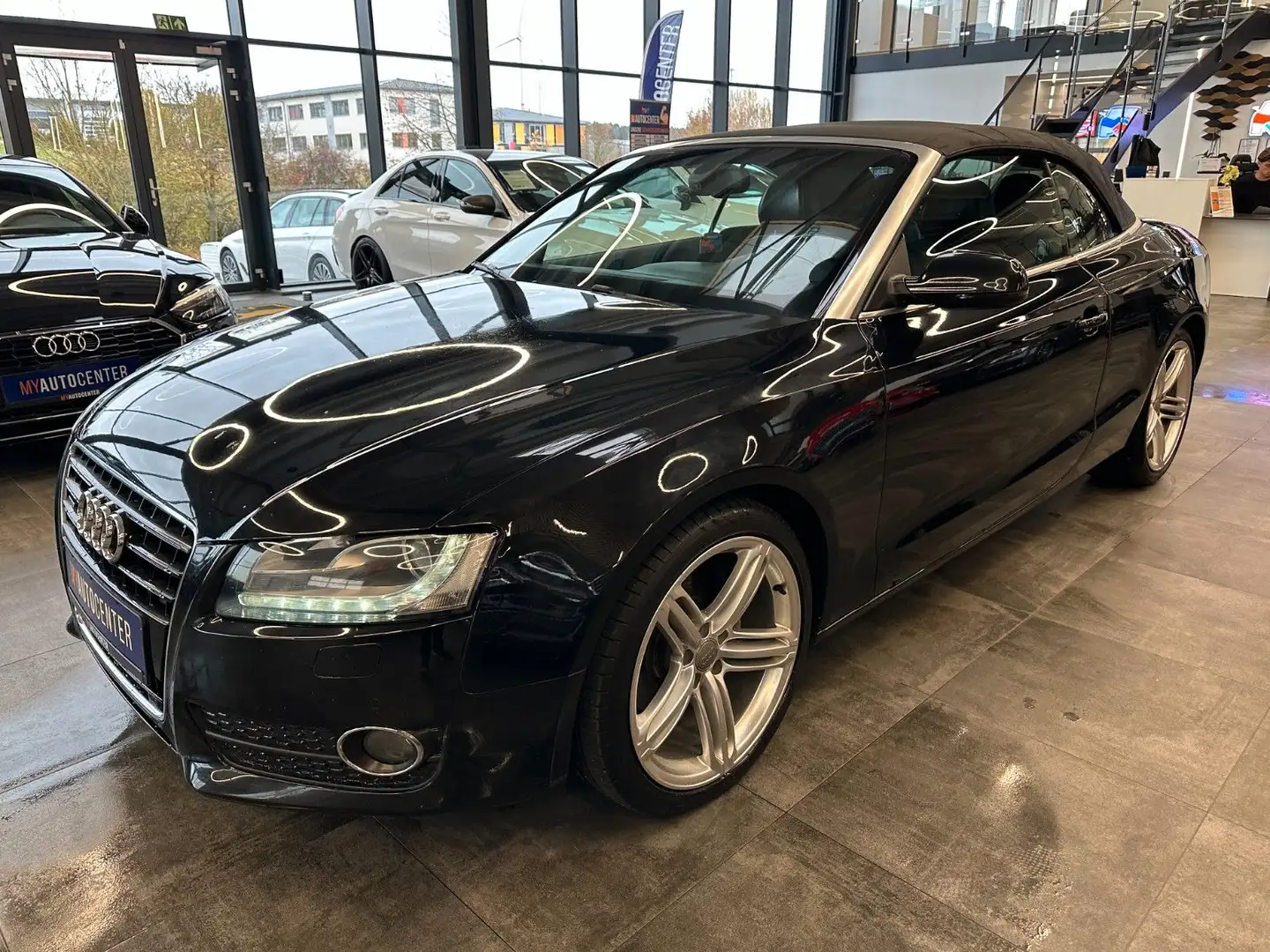 Audi A5 Cabriolet 3.0 TDI *quattro*Vollleder*Xenon* Noir - 2