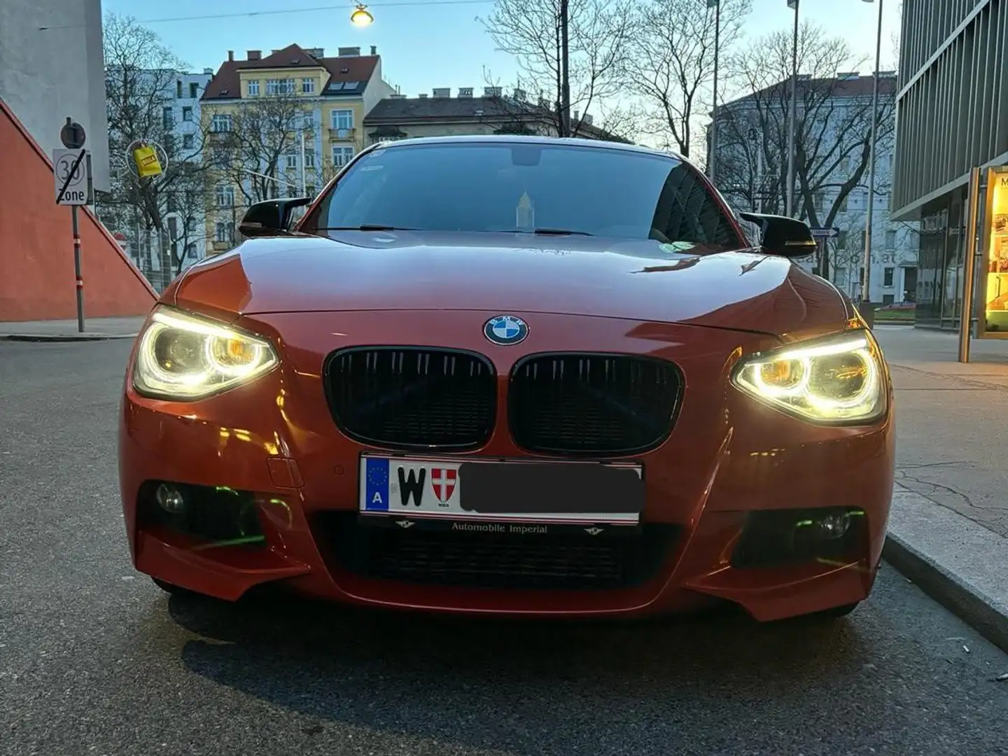 BMW 116 116d Österreich-Paket Österreich-Paket Orange - 1