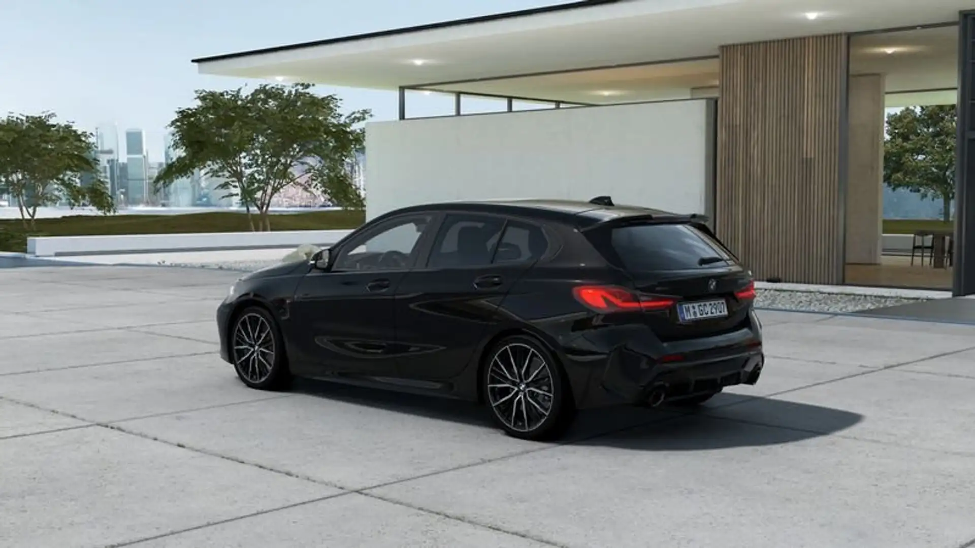BMW 135 M 135i xdrive Nero - 2
