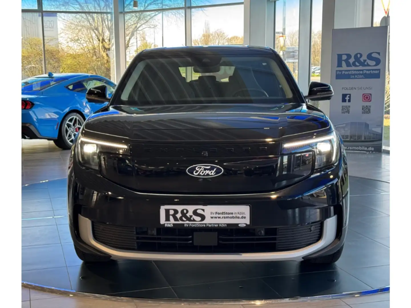 Ford Explorer Extended Range 360°+KeyFree+Memory+LED+Stop&Go+Nav Noir - 2