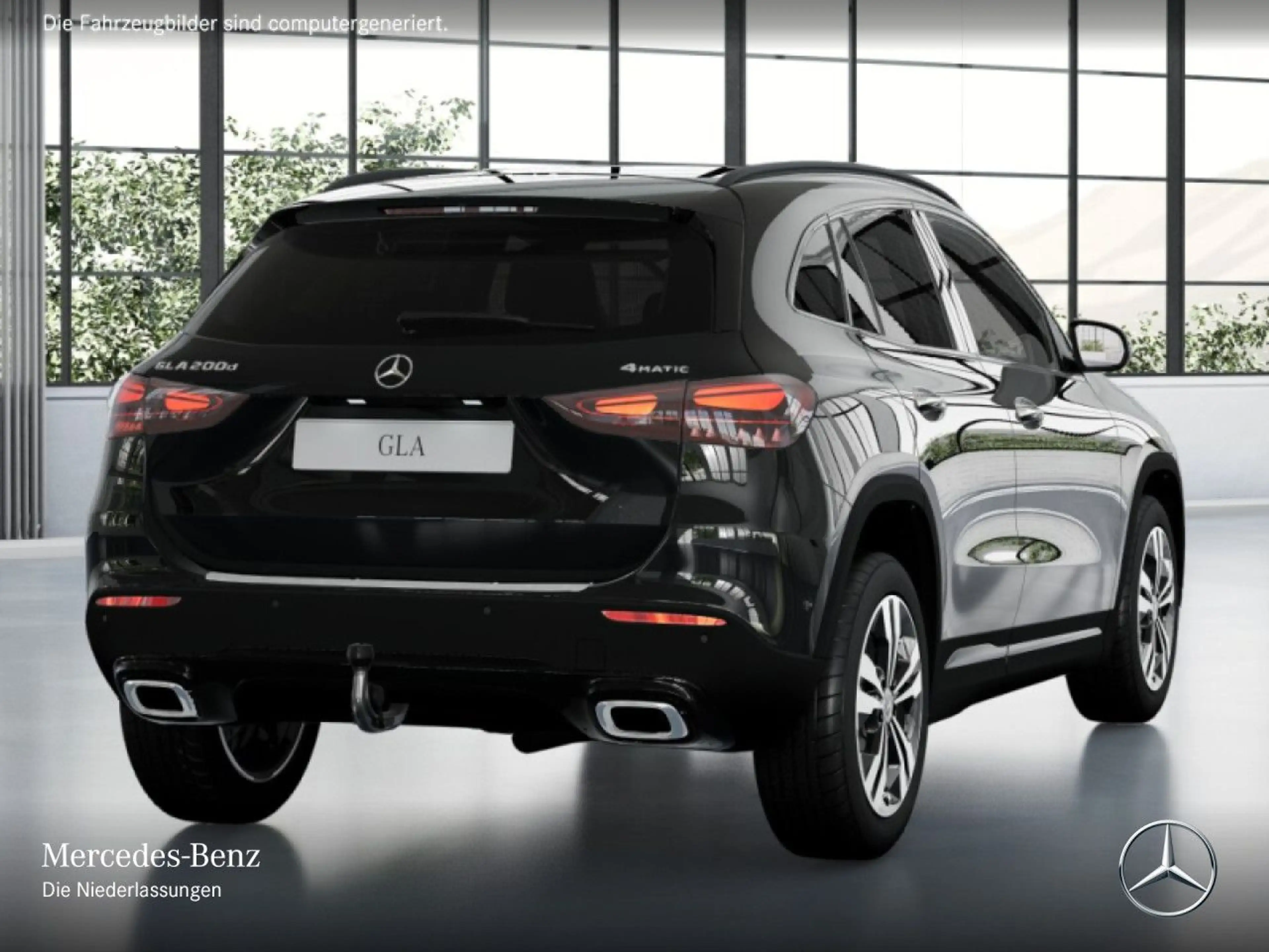 Mercedes-Benz GLA 200 d 4M PROGRESSIVE+NIGHT+360°+AHK+MULTIBEAM — photo 4