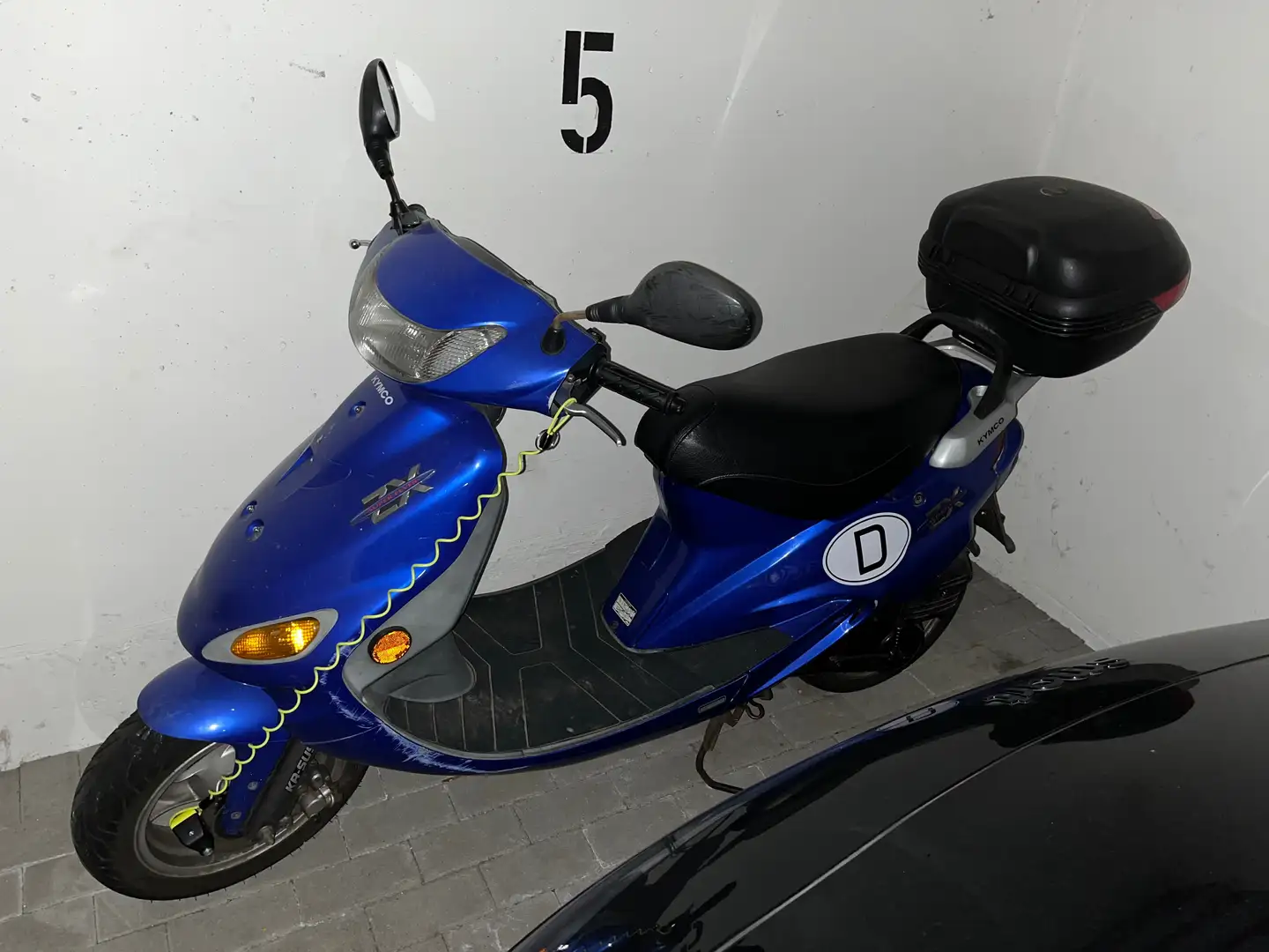 Kymco Super Fever ZX 50 Blau - 1