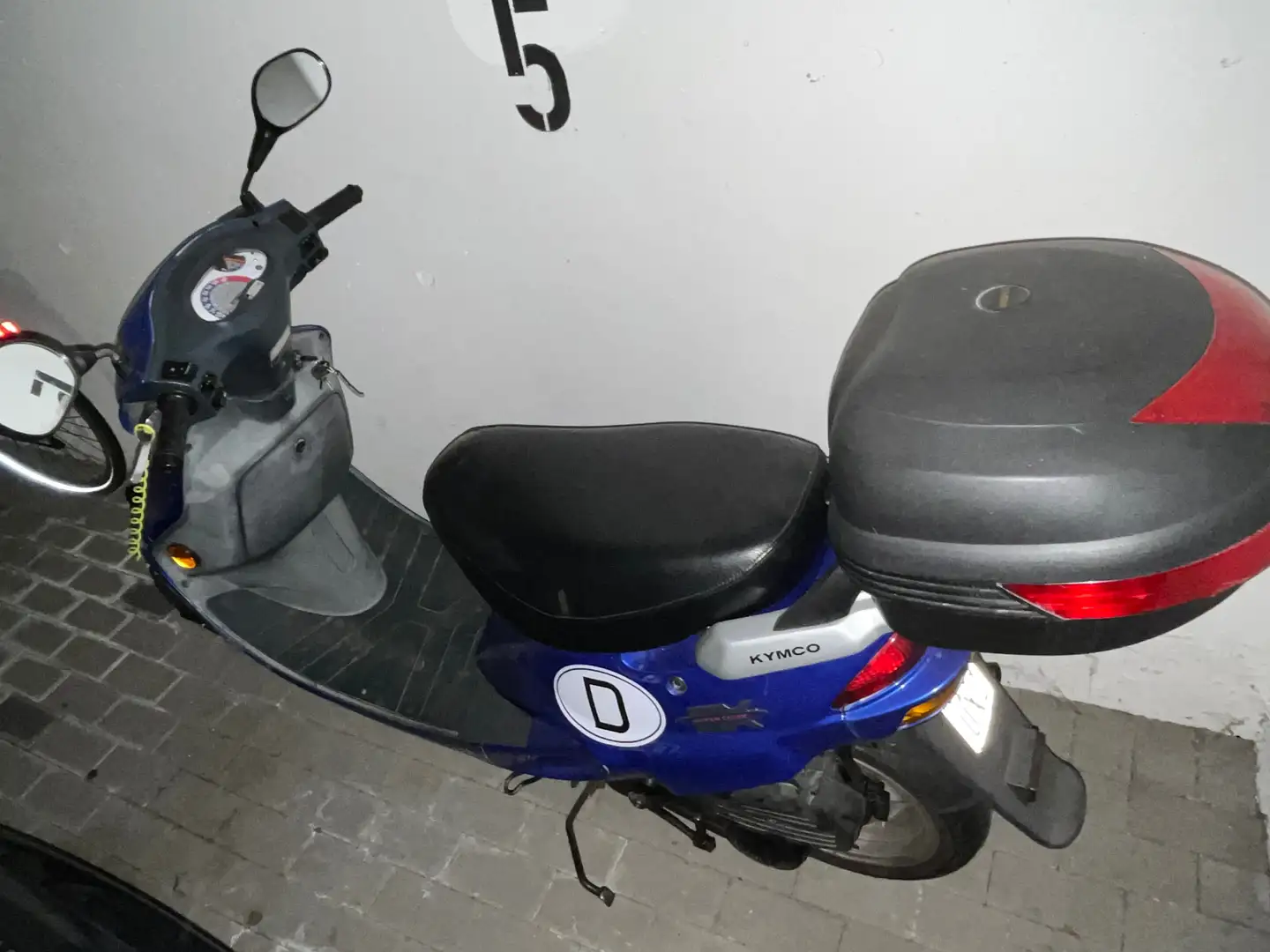 Kymco Super Fever ZX 50 Blau - 2