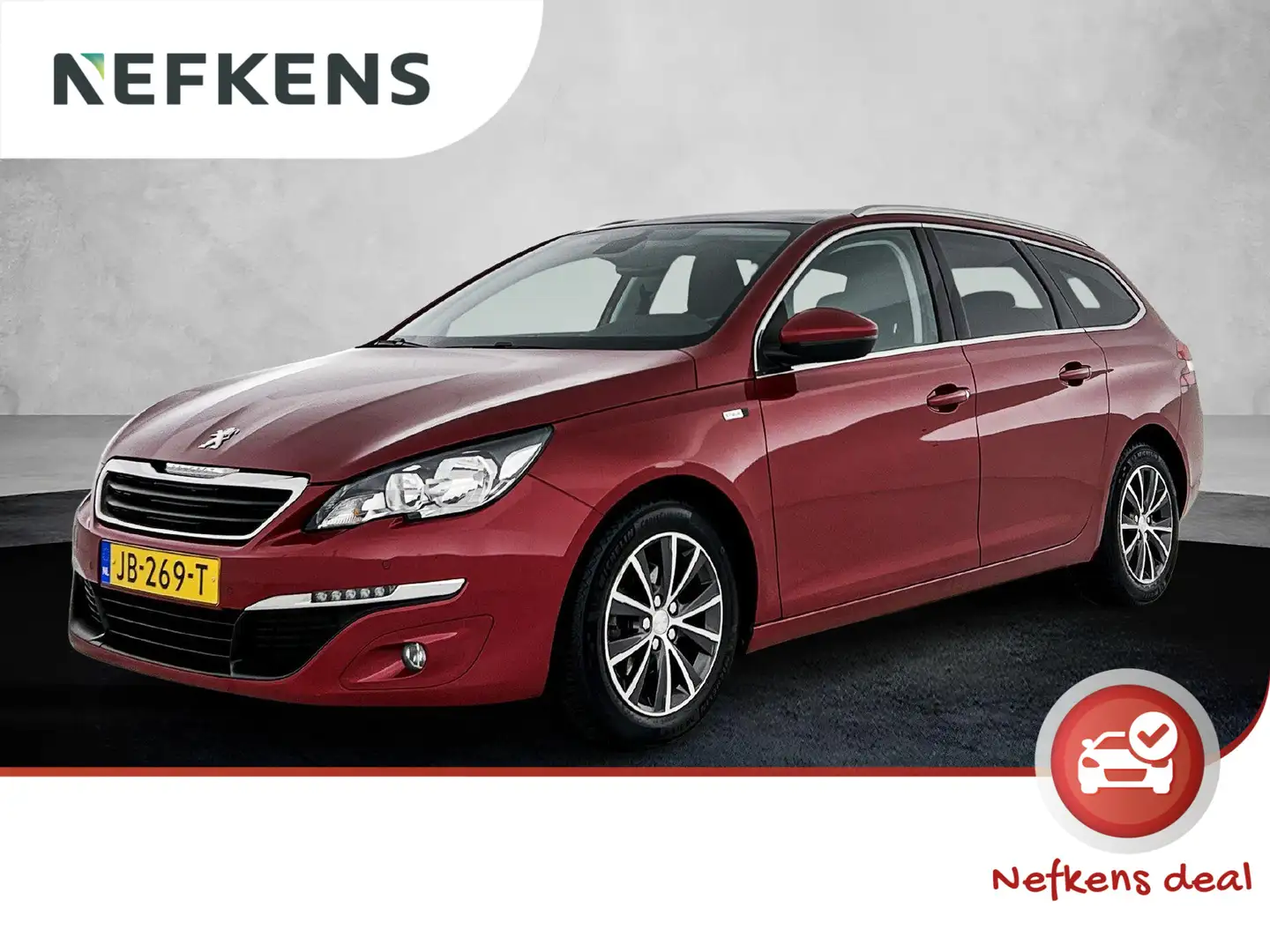 Peugeot 308 SW 1.2 110pk Style | Vast glazendak | Vaste trekha Rouge - 1