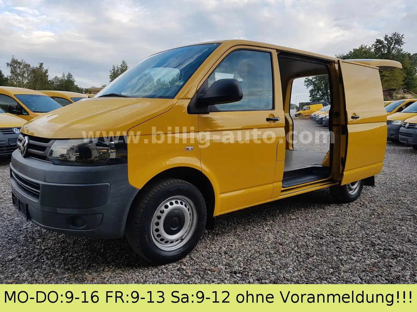Volkswagen T5 Transporter T5 2.0TDI Kupplung + ZMS NEU *2xSchiebetüre* Gelb - 2