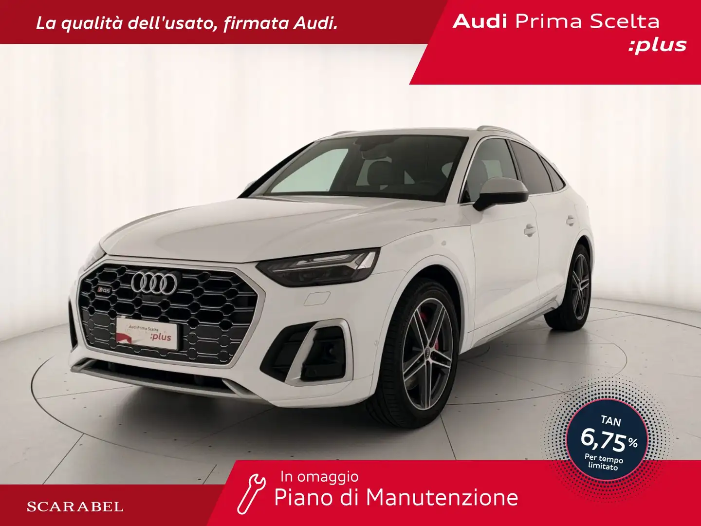 Audi SQ5 ssportback 3.0 tdi mhev 48v quattro tiptronic Bianco - 1