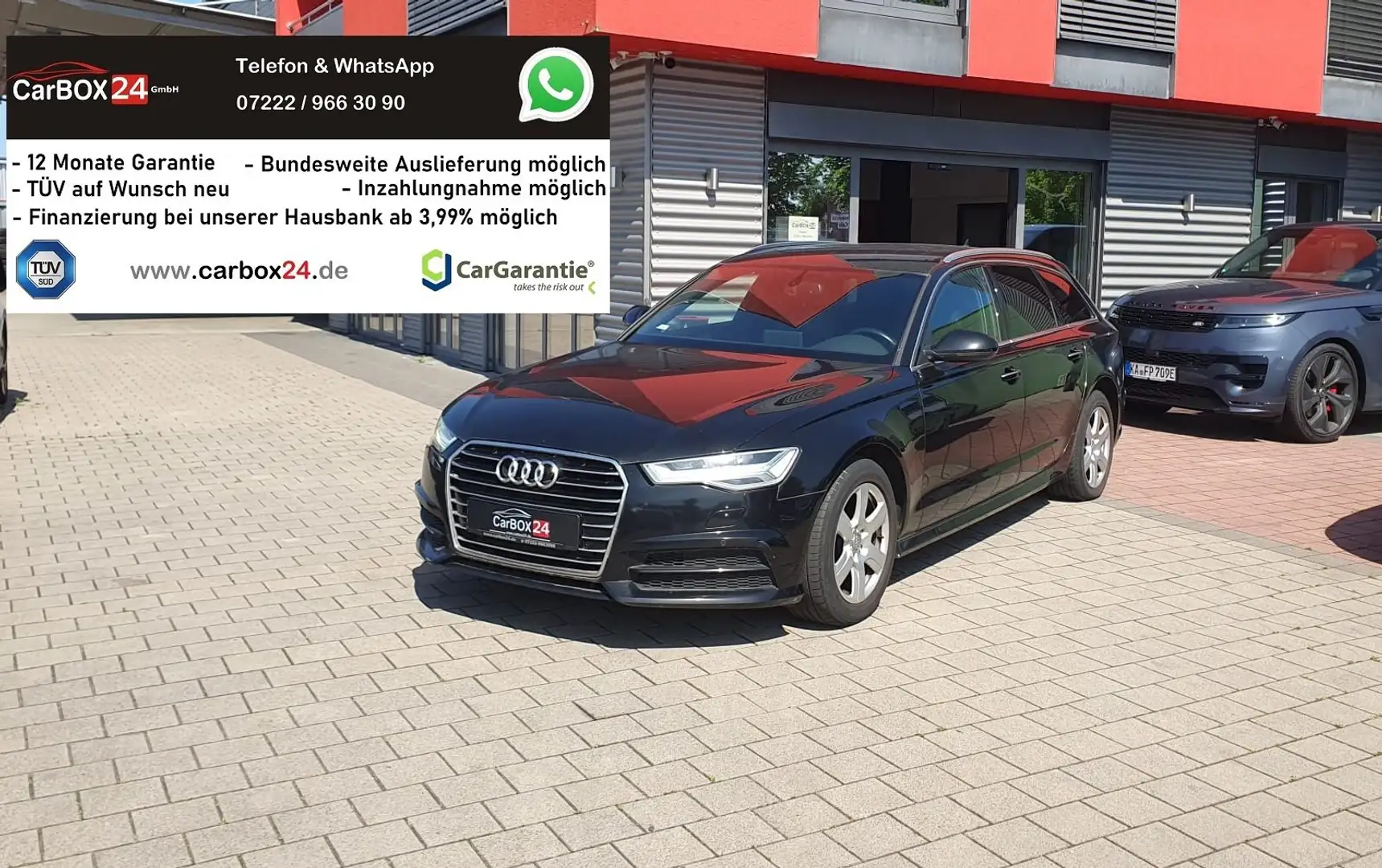 Audi A6 2.0 TDI ultra, TÜV+Service NEU, Reifen NEU Schwarz - 1