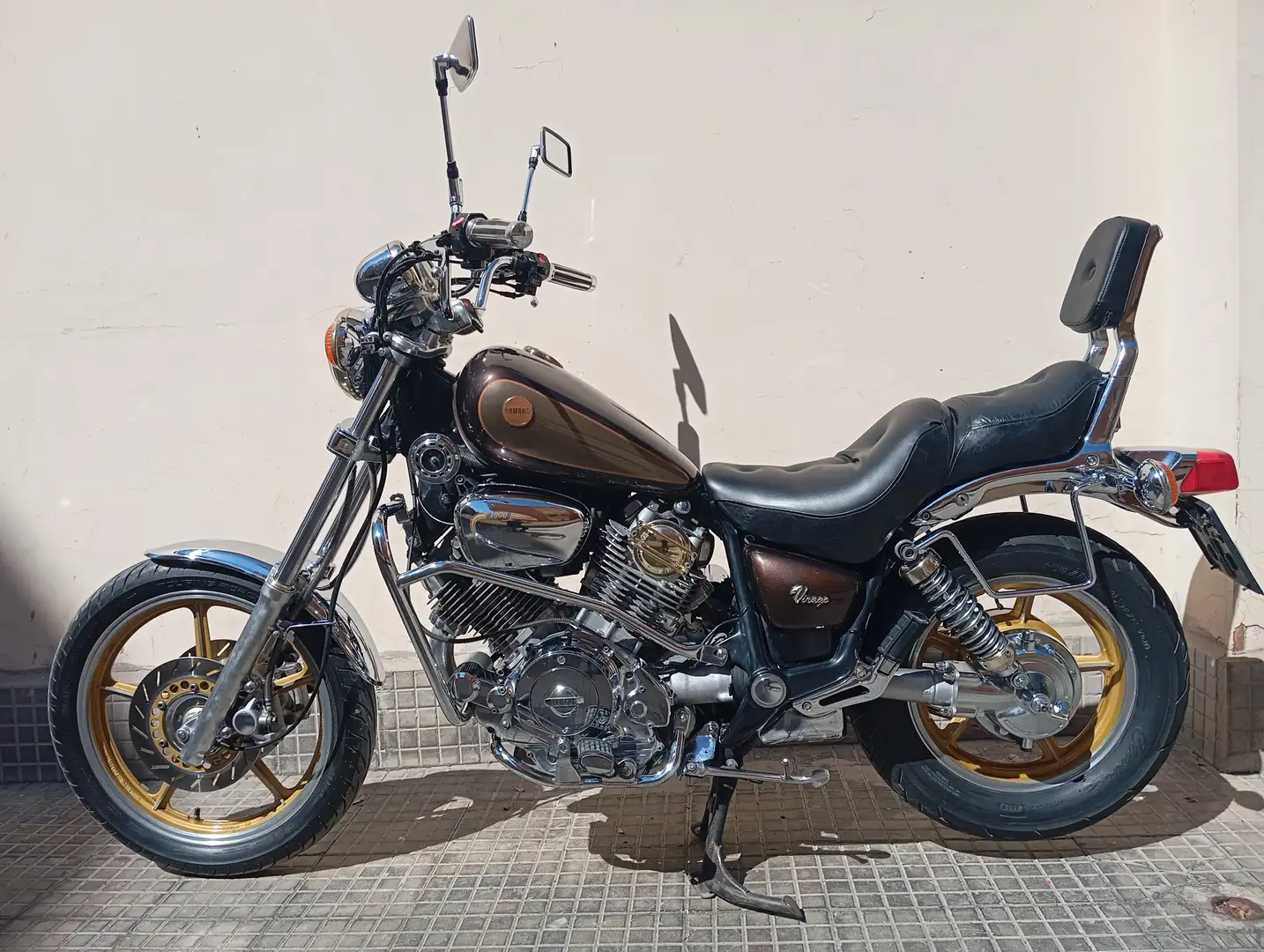 Yamaha XV 1000 Gold edition Bruin - 1