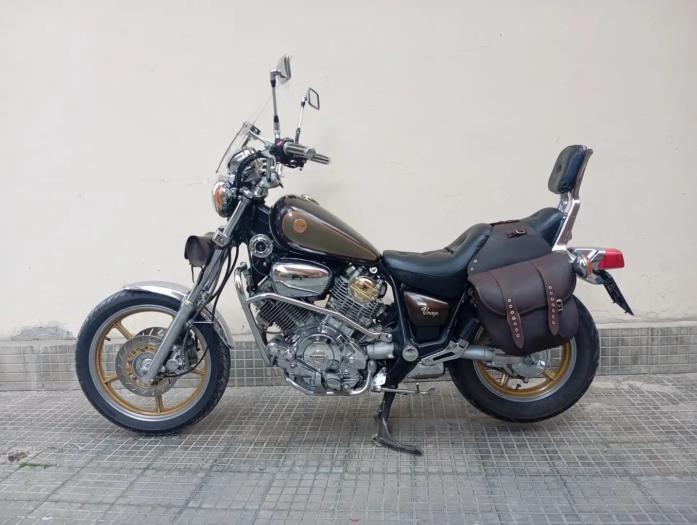 Yamaha XV 1000 Gold edition Bruin - 2