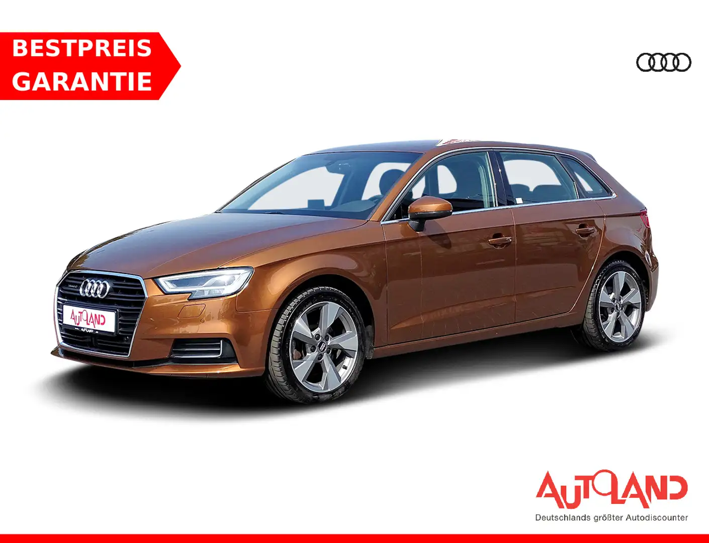 Audi A3 Sportback 2.0 TFSI quattro LED AHK ACC PDC Orange - 1