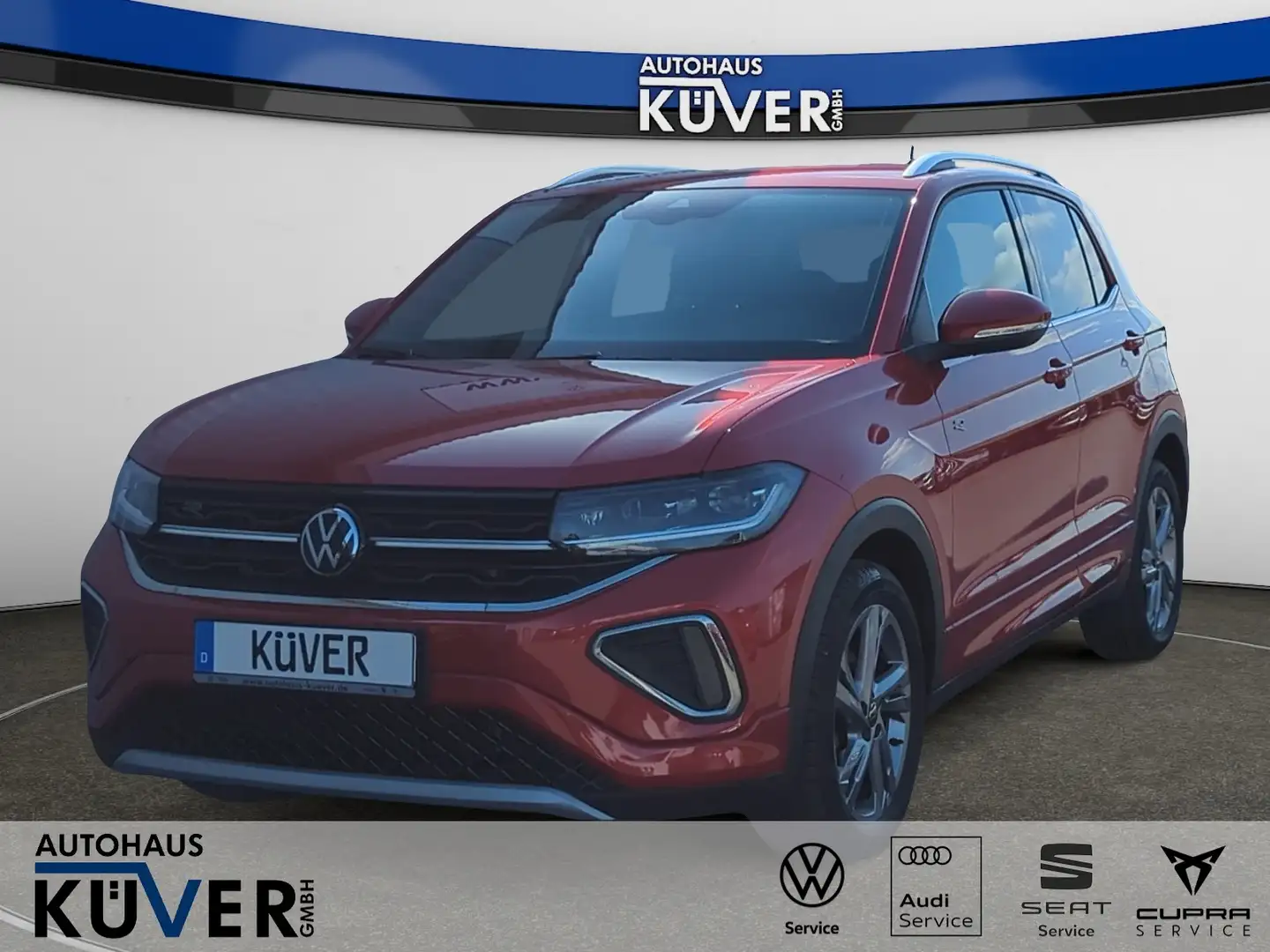 Volkswagen T-Cross R-Line 1,5 TSI DSG Navi+ACC+Matrix+Shzg. Rot - 1