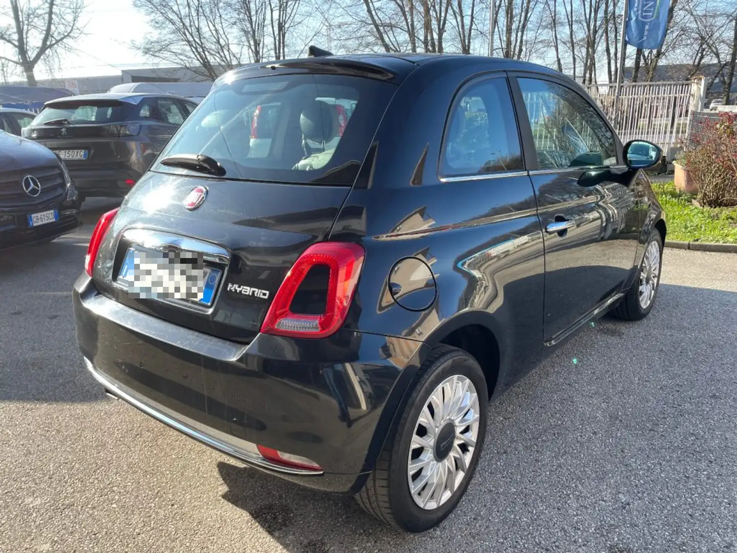 Fiat 500 1.0 Hybrid Dolcevita NEOPATENTATI PROMO Nero - 2