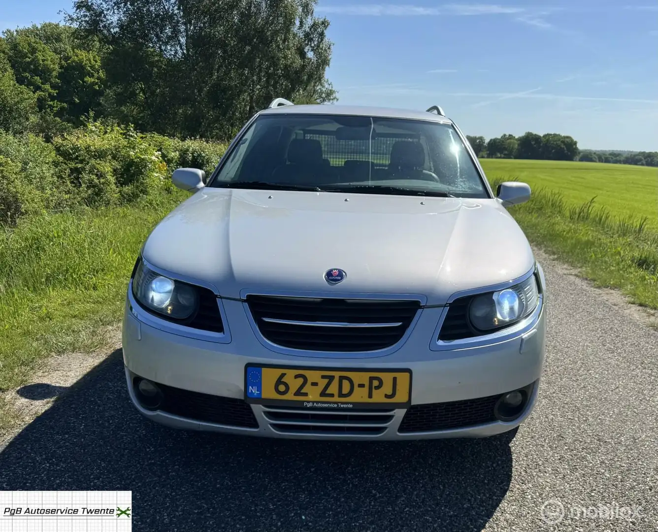 Saab 9-5 Estate 2.3 Turbo Aero Srebrny - 2
