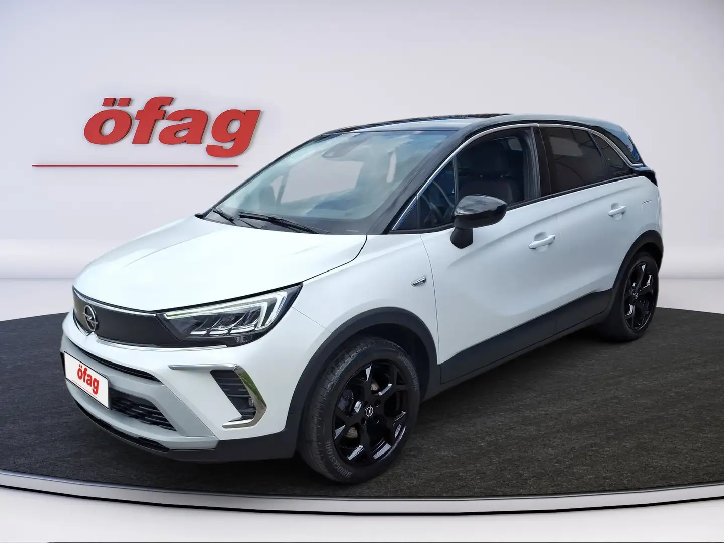 Opel Crossland 1.2 Turbo Elegance AHK+LED+Navi+Pano Weiß - 2