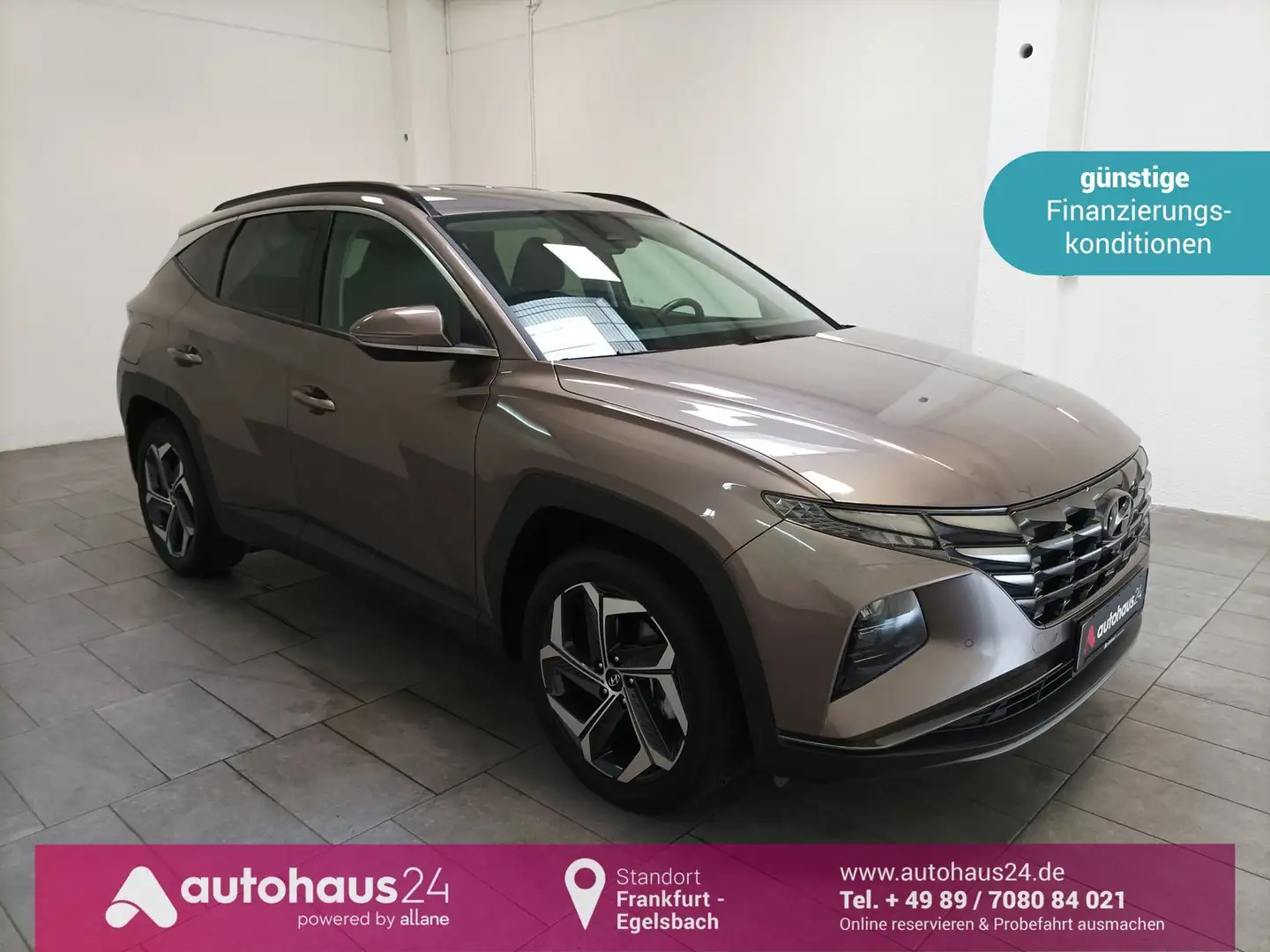 Hyundai TUCSON 1.6 T-GDI  4WD|Carplay|Dig Cockpit| Beige - 1