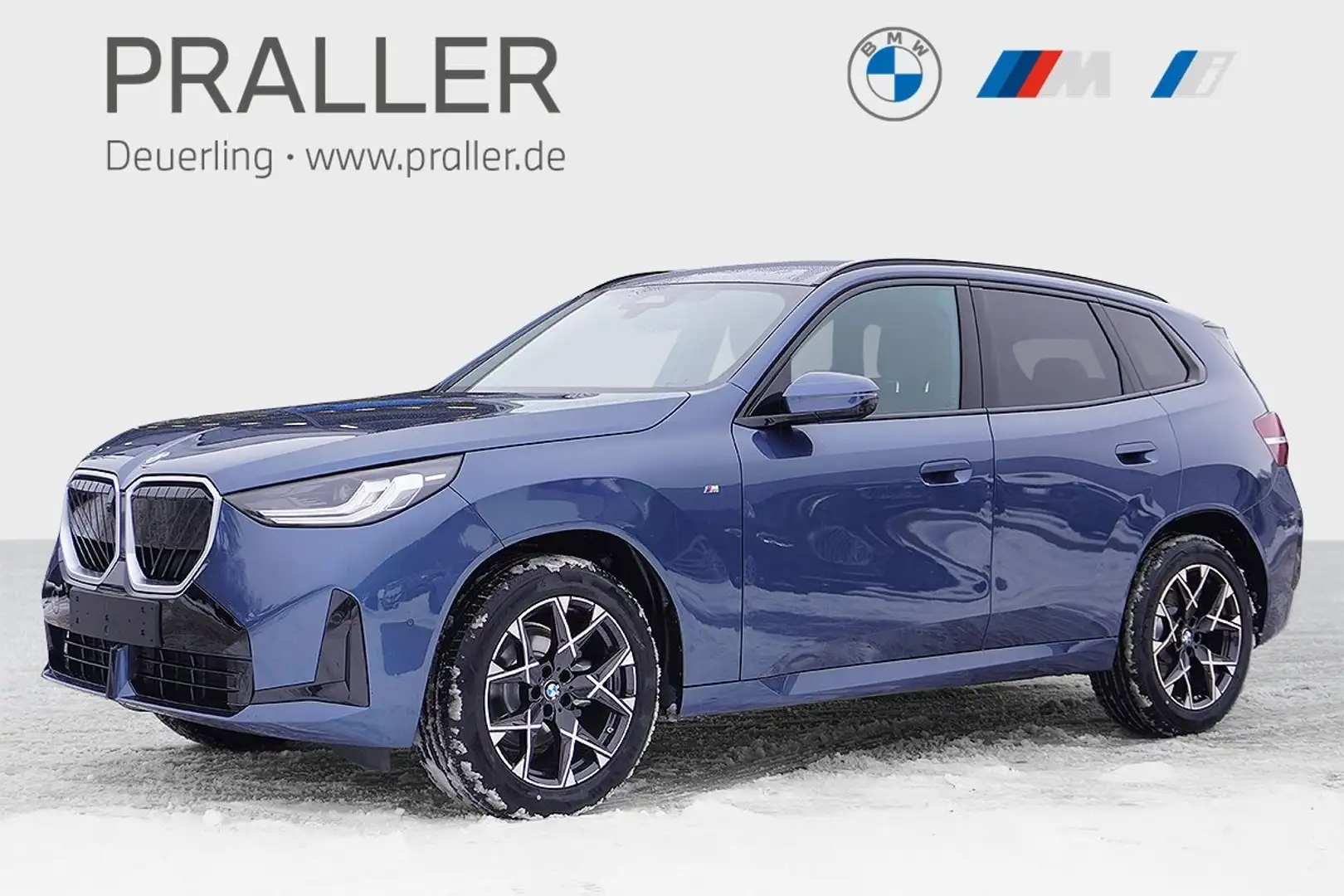 BMW X3 20 xDrive M Sport ACC AHK Head-Up 360Kamera eSitze Blau - 1