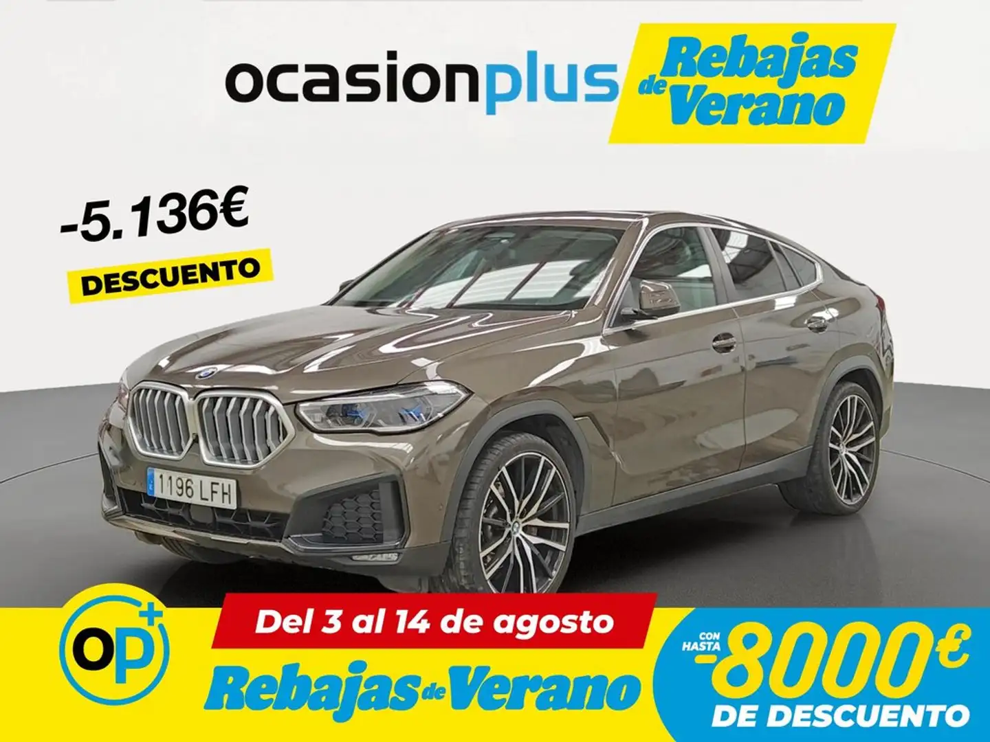 BMW X6 xDrive 30dA Marrón - 1