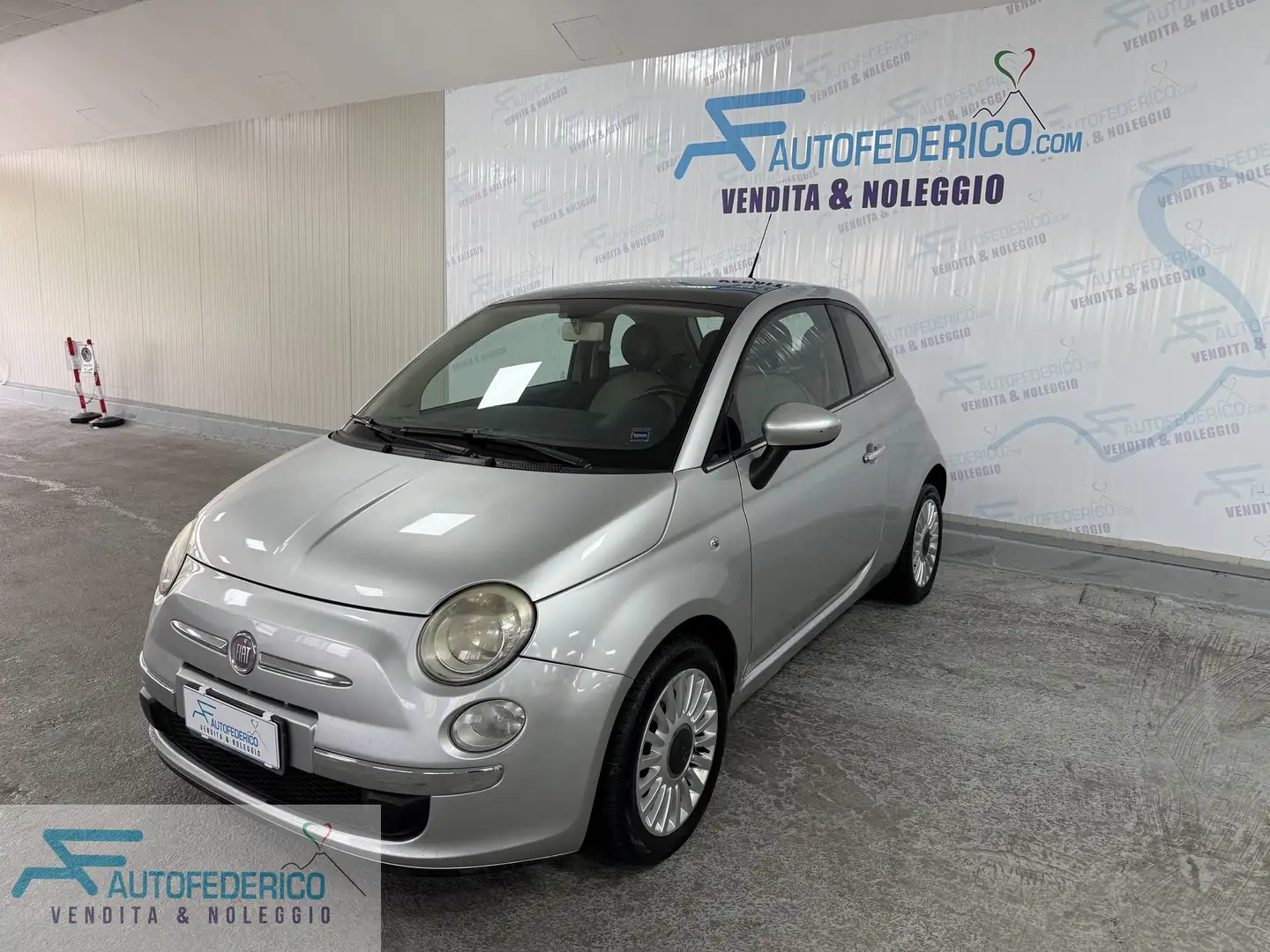 Fiat 500 500 1.3 Multijet 16V 95 CV Lounge Argent - 1