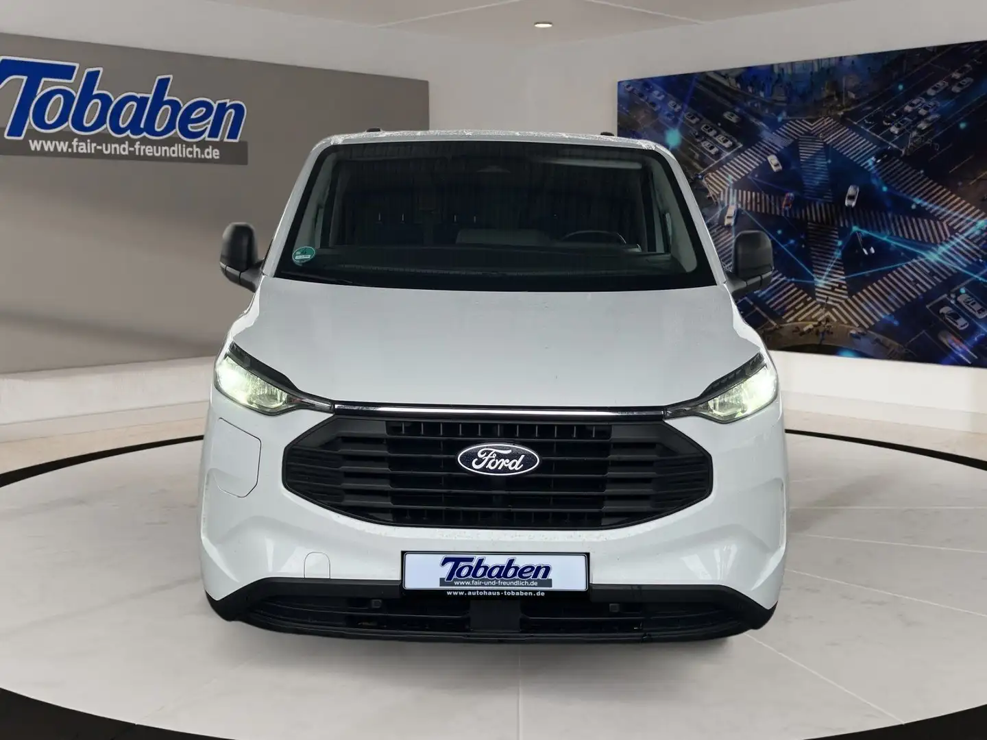 Ford Transit Custom Laderraumschutz-Paket + Klima Weiß - 2